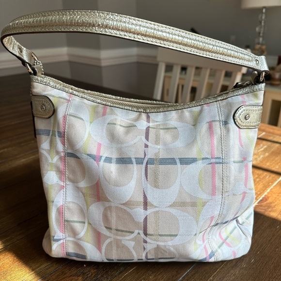 Coach signature logo shoulder bag - Picture 3 of 16